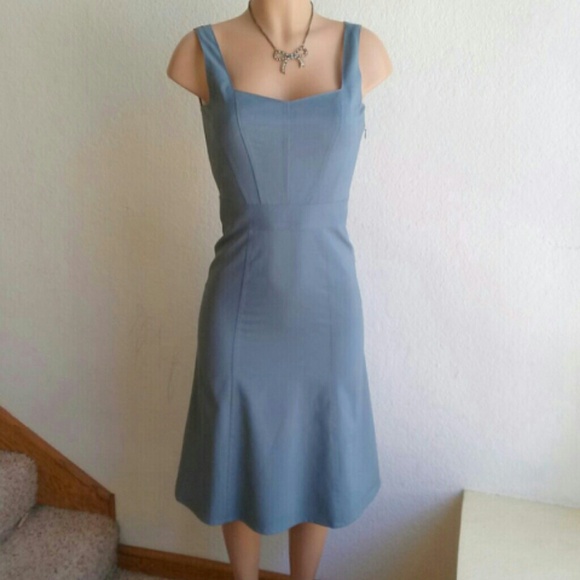 J. Crew Dresses & Skirts - J.CREW BLUE LONG BASIC DRESS