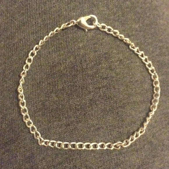 Silver wrist chain