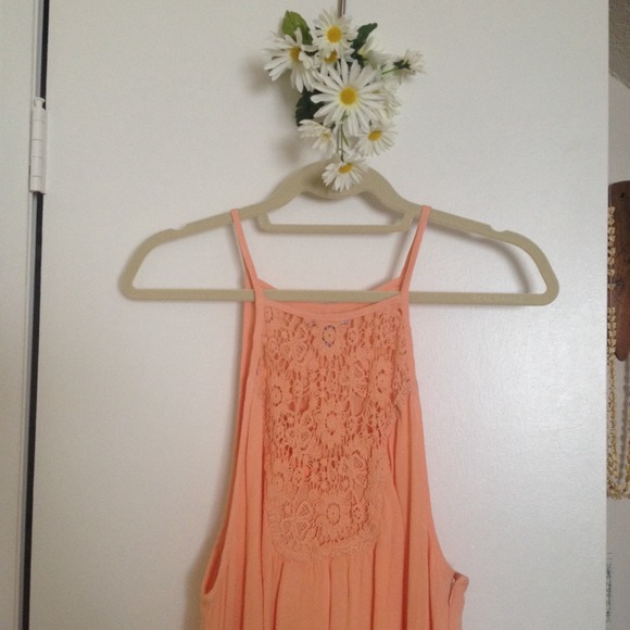 Hi-lo Crocheted Dress