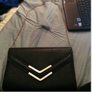 Black and Gold clutch