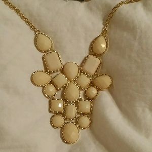 Beige / Gold Necklace