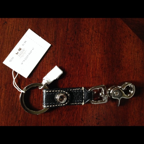 Coach Silver Keychain