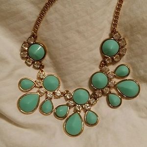 Turquoise/Gold Necklace