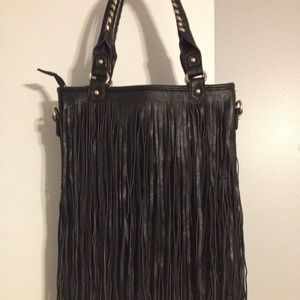 Black handbag