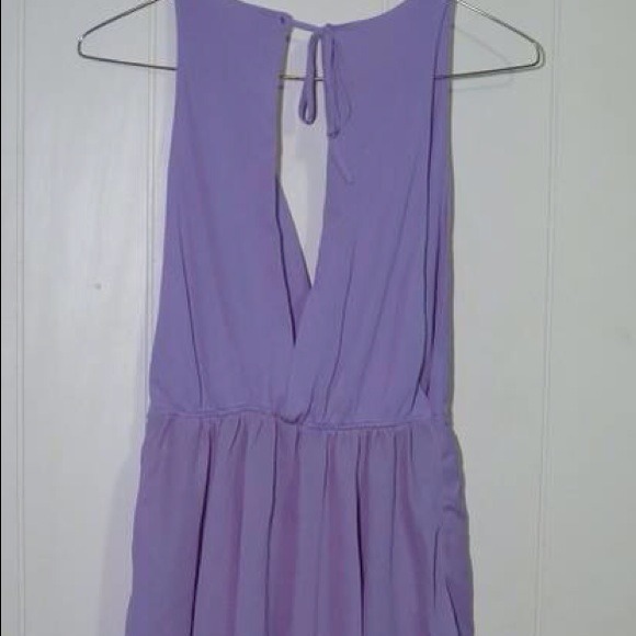 Vintage Flowy Purple Tank - Picture 4 of 4