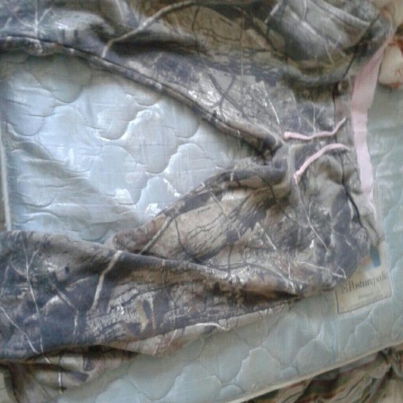 It's camouflage sweat pants