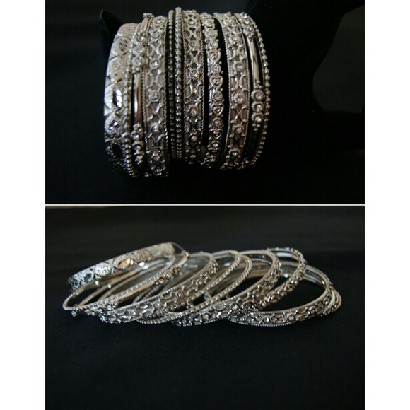 Silver bracelets