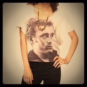 James dean crop top