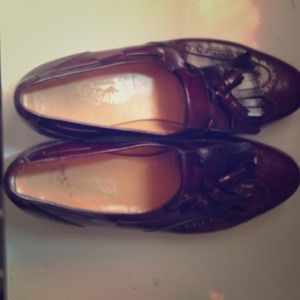Used Men's size 9.5 Salvatore Ferragamo shoes.