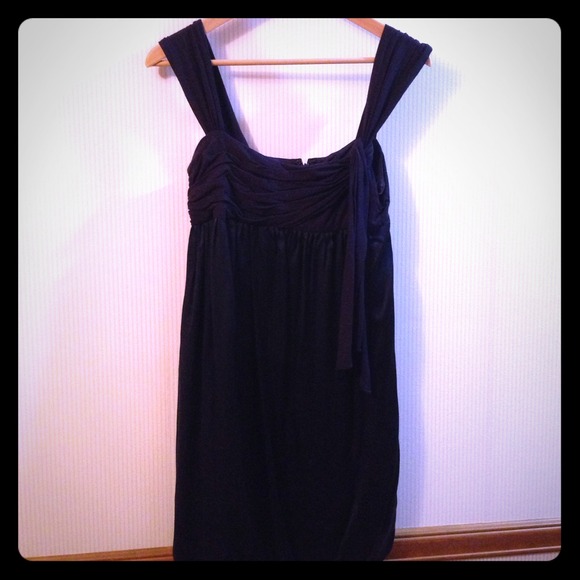BCBG navy blue dress