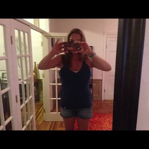 Guess racerback tank