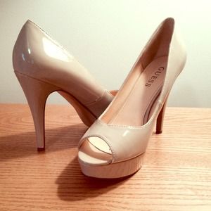 Guess patent leather heels