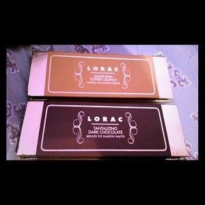 Lorac eyeshadow palette and (2)too faced  bundle
