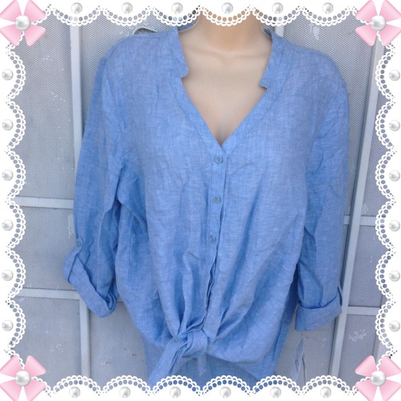 Reserved Baby Blue Top & lace top