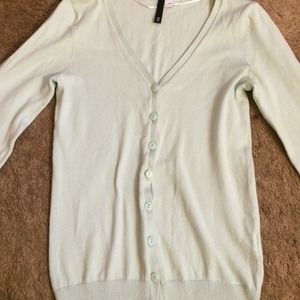 Light sky blue cardigan