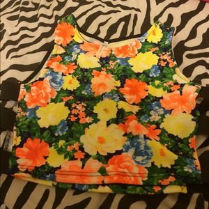Floral crop top!