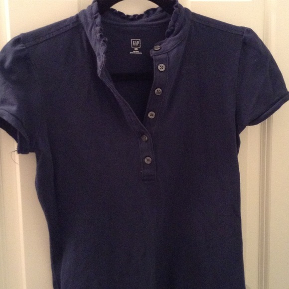 Gap navy polo top