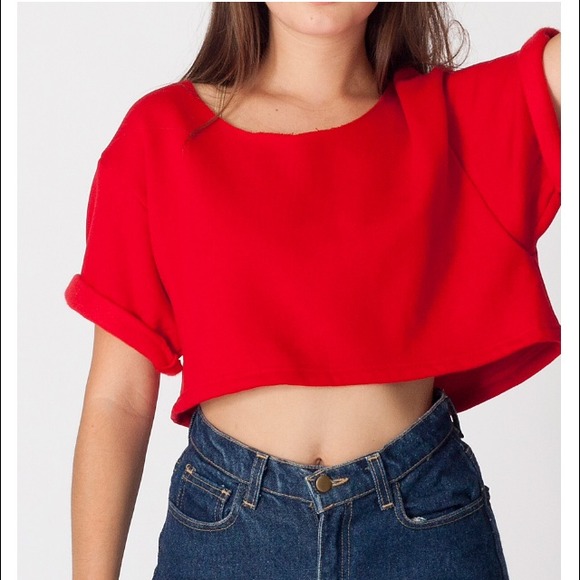 Flex Fleece Off-Shoulder Crop Top