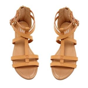Carrini Multi-Strap Buckle size: 8.5 color: nude