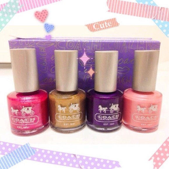 Coach Nail Polish Set ~ New & Unused