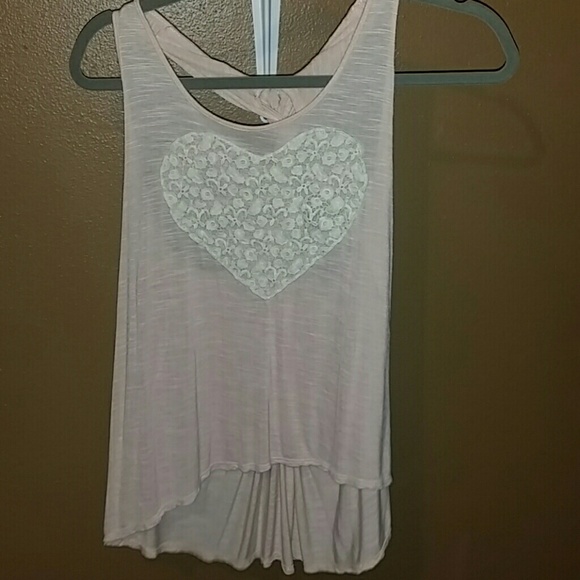 Pink Heart Tee