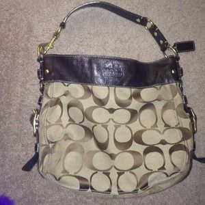 Coach purse Brown