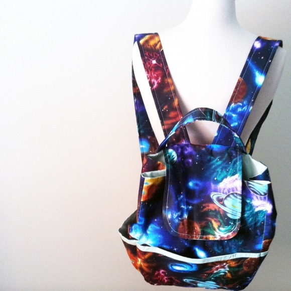 SOLD Solar Cosmos Galaxy Backpack