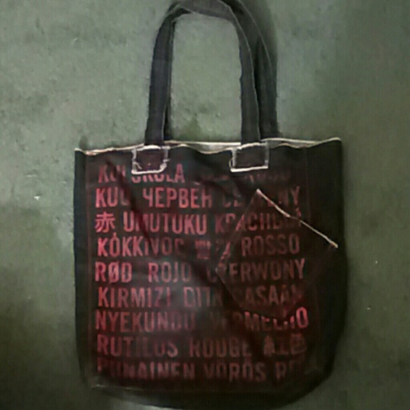 RED tote bag