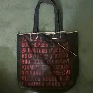 RED tote bag