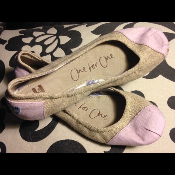 Tom's ballet slip-ons