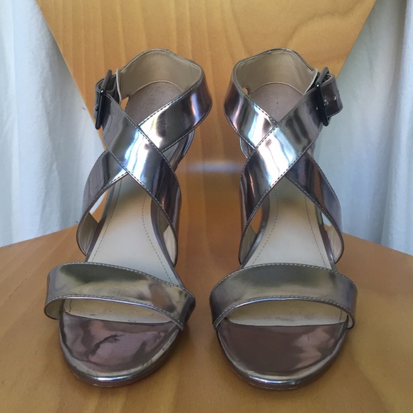 Calvin Klein SEXY metallic heels - Picture 2 of 4