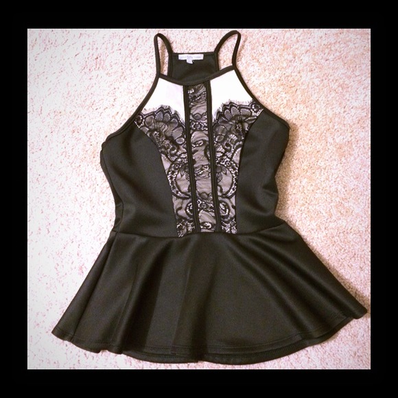 Sheer and black