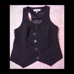 Black with silver buttons