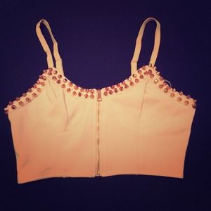 Arden B crop top/ bustier!