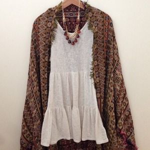 UO Staring At Stars Drop-Waist Tank Slip