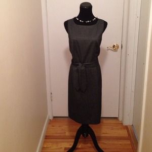 Black ann Taylor tweed dress
