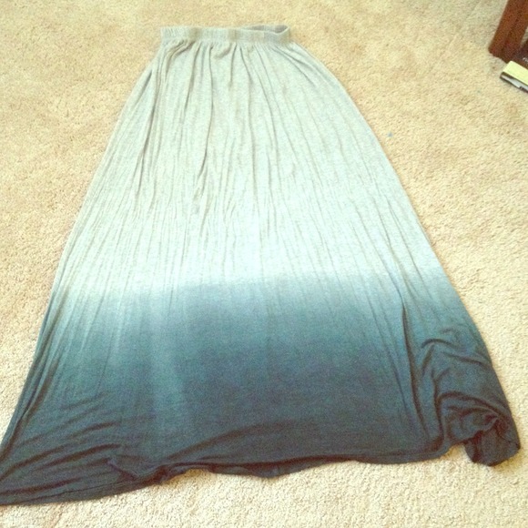Ombré maxi skirt :)
