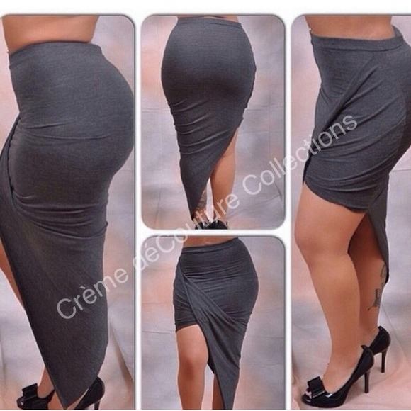 Midi Drape Skirt - Picture 1 of 1