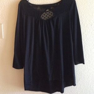 3/4 length black top
