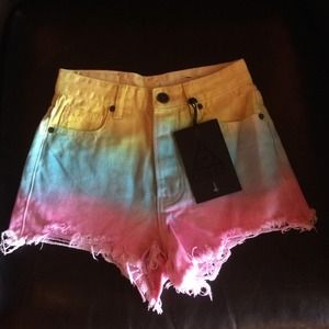 UNIF guess what cotton candy shorts