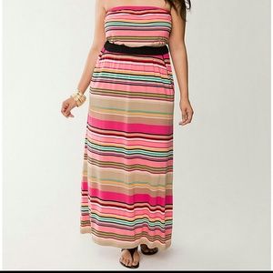 Striped Maxi Dress