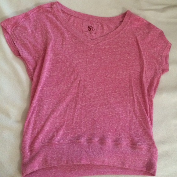 🚫TRADED🚫Pink Cotton V-neck