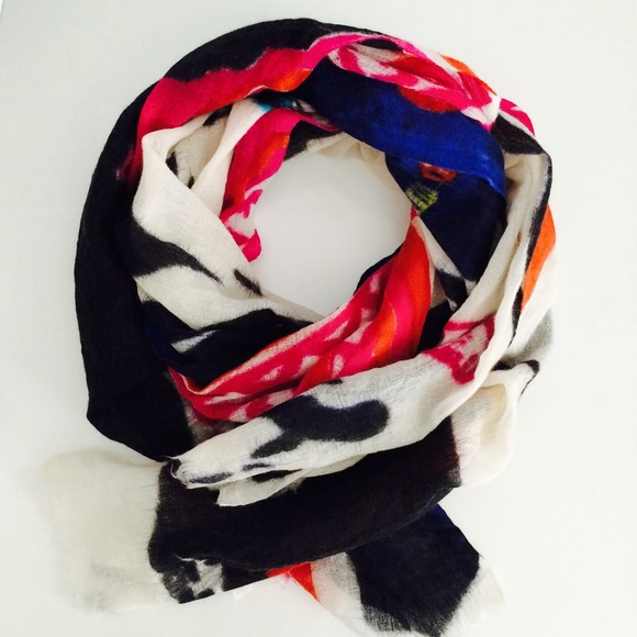 Anthropologie Virginia Johnson wool scarf