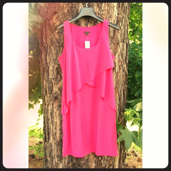 Ann Taylor Cascades Sleeveless Dress