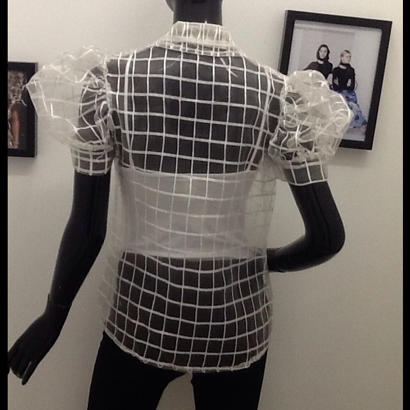 Modalistas white opaque top. - Picture 2 of 4