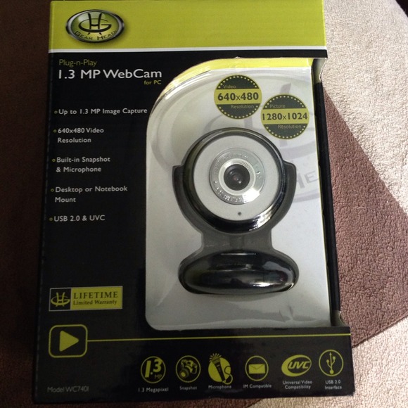 1.3 MP WebCam