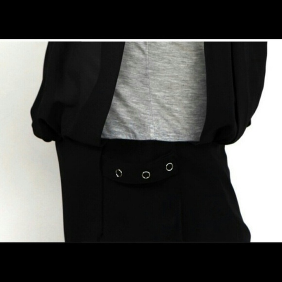 Black maxi long dress - Picture 4 of 4