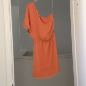 One shoulder dress