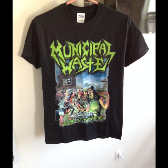 NWOT Municipal Waste Band Shirt!