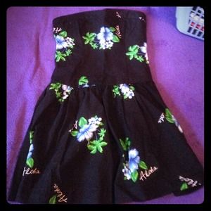 Strapless dress